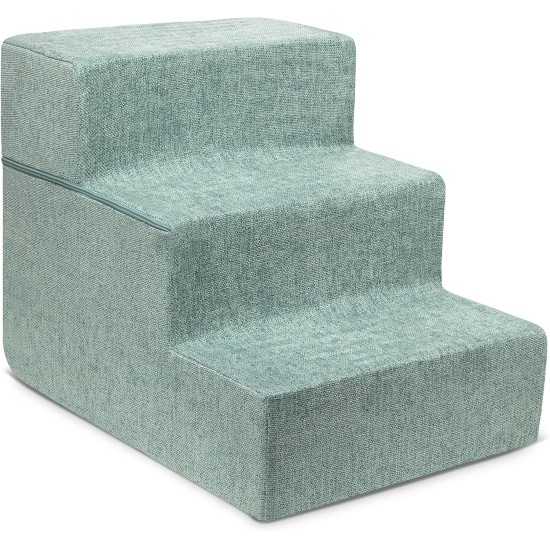 Best Pet Supplies Foldable Foam Pet Stairs for Small Dogs and Cats, Portable Ramp Stairs for Couch, Sofa and Bunk Bed Climbing, Non-Slip Balanced Indoor Support, Paw Proof - Best Pet Supplies Foldable Foam Pet Stairs for Small Dogs and Cats, Portable Ramp Stairs for Couch, Sofa and Bunk Bed Climbing, Non-Slip Balanced Indoor Support, Paw Proof -