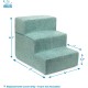 Best Pet Supplies Foldable Foam Pet Stairs for Small Dogs and Cats, Portable Ramp Stairs for Couch, Sofa and Bunk Bed Climbing, Non-Slip Balanced Indoor Support, Paw Proof - Best Pet Supplies Foldable Foam Pet Stairs for Small Dogs and Cats, Portable Ramp Stairs for Couch, Sofa and Bunk Bed Climbing, Non-Slip Balanced Indoor Support, Paw Proof -