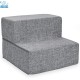 Best Pet Supplies Foldable Foam Pet Stairs for Small Dogs and Cats, Portable Ramp Stairs for Couch, Sofa and Bunk Bed Climbing, Non-Slip Balanced Indoor Support, Paw Proof - Best Pet Supplies Foldable Foam Pet Stairs for Small Dogs and Cats, Portable Ramp Stairs for Couch, Sofa and Bunk Bed Climbing, Non-Slip Balanced Indoor Support, Paw Proof -