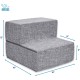Best Pet Supplies Foldable Foam Pet Stairs for Small Dogs and Cats, Portable Ramp Stairs for Couch, Sofa and Bunk Bed Climbing, Non-Slip Balanced Indoor Support, Paw Proof - Best Pet Supplies Foldable Foam Pet Stairs for Small Dogs and Cats, Portable Ramp Stairs for Couch, Sofa and Bunk Bed Climbing, Non-Slip Balanced Indoor Support, Paw Proof -