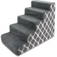 Best Pet Supplies Foldable Foam Pet Stairs for Small Dogs and Cats, Portable Ramp Stairs for Couch, Sofa and Bunk Bed Climbing, Non-Slip Balanced Indoor Support, Paw Proof - Best Pet Supplies Foldable Foam Pet Stairs for Small Dogs and Cats, Portable Ramp Stairs for Couch, Sofa and Bunk Bed Climbing, Non-Slip Balanced Indoor Support, Paw Proof -