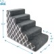 Best Pet Supplies Foldable Foam Pet Stairs for Small Dogs and Cats, Portable Ramp Stairs for Couch, Sofa and Bunk Bed Climbing, Non-Slip Balanced Indoor Support, Paw Proof - Best Pet Supplies Foldable Foam Pet Stairs for Small Dogs and Cats, Portable Ramp Stairs for Couch, Sofa and Bunk Bed Climbing, Non-Slip Balanced Indoor Support, Paw Proof -