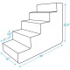 Best Pet Supplies Foldable Foam Pet Stairs for Small Dogs and Cats, Portable Ramp Stairs for Couch, Sofa and Bunk Bed Climbing, Non-Slip Balanced Indoor Support, Paw Proof - Best Pet Supplies Foldable Foam Pet Stairs for Small Dogs and Cats, Portable Ramp Stairs for Couch, Sofa and Bunk Bed Climbing, Non-Slip Balanced Indoor Support, Paw Proof -