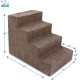Best Pet Supplies Foldable Foam Pet Stairs for Small Dogs and Cats, Portable Ramp Stairs for Couch, Sofa and Bunk Bed Climbing, Non-Slip Balanced Indoor Support, Paw Proof - Best Pet Supplies Foldable Foam Pet Stairs for Small Dogs and Cats, Portable Ramp Stairs for Couch, Sofa and Bunk Bed Climbing, Non-Slip Balanced Indoor Support, Paw Proof -