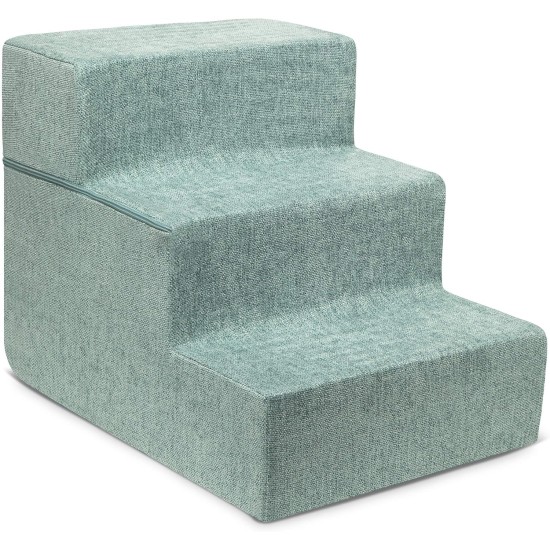 Best Pet Supplies Foldable Foam Pet Stairs for Small Dogs and Cats, Portable Ramp Stairs for Couch, Sofa and Bunk Bed Climbing, Non-Slip Balanced Indoor Support, Paw Proof - Best Pet Supplies Foldable Foam Pet Stairs for Small Dogs and Cats, Portable Ramp Stairs for Couch, Sofa and Bunk Bed Climbing, Non-Slip Balanced Indoor Support, Paw Proof -