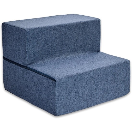 Best Pet Supplies Foldable Foam Pet Stairs for Small Dogs and Cats, Portable Ramp Stairs for Couch, Sofa and Bunk Bed Climbing, Non-Slip Balanced Indoor Support, Paw Proof - Best Pet Supplies Foldable Foam Pet Stairs for Small Dogs and Cats, Portable Ramp Stairs for Couch, Sofa and Bunk Bed Climbing, Non-Slip Balanced Indoor Support, Paw Proof -