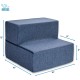 Best Pet Supplies Foldable Foam Pet Stairs for Small Dogs and Cats, Portable Ramp Stairs for Couch, Sofa and Bunk Bed Climbing, Non-Slip Balanced Indoor Support, Paw Proof - Best Pet Supplies Foldable Foam Pet Stairs for Small Dogs and Cats, Portable Ramp Stairs for Couch, Sofa and Bunk Bed Climbing, Non-Slip Balanced Indoor Support, Paw Proof -