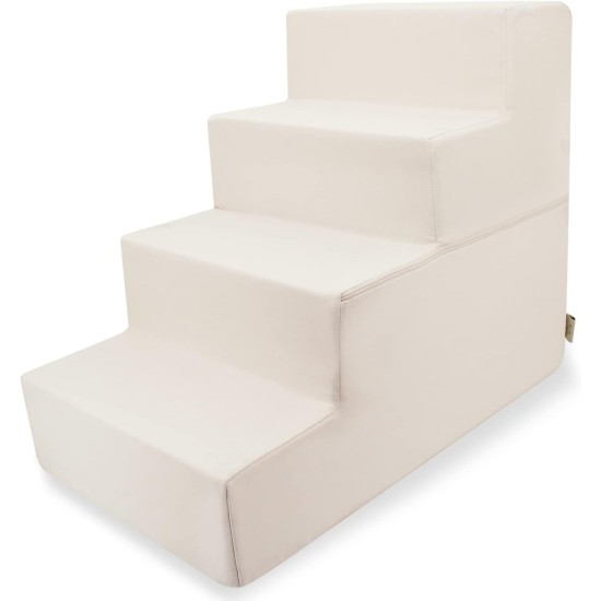 Best Pet Supplies Foldable Foam Pet Stairs for Small Dogs and Cats, Portable Ramp Stairs for Couch, Sofa and Bunk Bed Climbing, Non-Slip Balanced Indoor Support, Paw Proof - Best Pet Supplies Foldable Foam Pet Stairs for Small Dogs and Cats, Portable Ramp Stairs for Couch, Sofa and Bunk Bed Climbing, Non-Slip Balanced Indoor Support, Paw Proof -