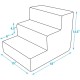 Best Pet Supplies Foldable Foam Pet Stairs for Small Dogs and Cats, Portable Ramp Stairs for Couch, Sofa and Bunk Bed Climbing, Non-Slip Balanced Indoor Support, Paw Proof - Best Pet Supplies Foldable Foam Pet Stairs for Small Dogs and Cats, Portable Ramp Stairs for Couch, Sofa and Bunk Bed Climbing, Non-Slip Balanced Indoor Support, Paw Proof -