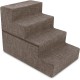 Best Pet Supplies Foldable Foam Pet Stairs for Small Dogs and Cats, Portable Ramp Stairs for Couch, Sofa and Bunk Bed Climbing, Non-Slip Balanced Indoor Support, Paw Proof - Best Pet Supplies Foldable Foam Pet Stairs for Small Dogs and Cats, Portable Ramp Stairs for Couch, Sofa and Bunk Bed Climbing, Non-Slip Balanced Indoor Support, Paw Proof -