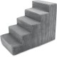 Best Pet Supplies Foldable Foam Pet Stairs for Small Dogs and Cats, Portable Ramp Stairs for Couch, Sofa and Bunk Bed Climbing, Non-Slip Balanced Indoor Support, Paw Proof - Best Pet Supplies Foldable Foam Pet Stairs for Small Dogs and Cats, Portable Ramp Stairs for Couch, Sofa and Bunk Bed Climbing, Non-Slip Balanced Indoor Support, Paw Proof -