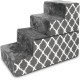 Best Pet Supplies Folding Pet Stairs with CertiPUR-US Certified Foam for Small to Medium Dogs/Cats, Ivory, 4 Steps (H:22") Best Pet Supplies Folding Pet Stairs with CertiPUR-US Certified Foam for Small to Medium Dogs/Cats, Ivory, 4 Steps (H:22")