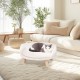 BingoPaw Raised Cat Sofa, Dog Sofa, for Cats, Puppy, Dogs, Avant-Garde Style Pet Sofa, Cat Stool with Wooden Legs, Sturdy Structure Cat Bed with Comfortable Cushion, 40/60 cm, White BingoPaw Raised Cat Sofa, Dog Sofa, for Cats, Puppy, Dogs, Avant-Garde Style Pet Sofa, Cat Stool with Wooden Legs, Sturdy Structure Cat Bed with Comfortable Cushion, 40/60 cm, White