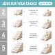 COZY KISS Dog Stairs for Small Dogs 40 cm, Pet Stairs for Couch Made of High Density Sponge, Dog Stairs Dog Ramp with Washable Cover and Non-Slip Base, 40 x 57 x 40 cm, 3 Steps, Grey COZY KISS Dog Stairs for Small Dogs 40 cm, Pet Stairs for Couch Made of High Density Sponge, Dog Stairs Dog Ramp with Washable Cover and Non-Slip Base, 40 x 57 x 40 cm, 3 Steps, Grey