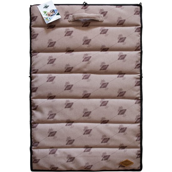 Cannes Dog Mat, Compact and Rollable Mat with Carry Handle, for Dogs and Family, Ideal for Travel, Water-Repellent on One Side, Made in EU (Large, Grey) Cannes Dog Mat, Compact and Rollable Mat with Carry Handle, for Dogs and Family, Ideal for Travel, Water-Repellent on One Side, Made in EU (Large, Grey)