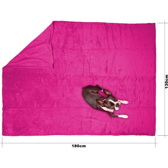 Chiara Cuddly blanket for dogs (fluffy fleece blanket, also ideal as a sofa protector or sofa throw against dog hair, cuddly blanket also for owners, size: 65 x 90 cm), colour: dark grey Chiara Cuddly blanket for dogs (fluffy fleece blanket, also ideal as a sofa protector or sofa throw against dog hair, cuddly blanket also for owners, size: 65 x 90 cm), colour: dark grey
