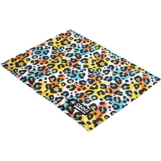 Croci Fresh Cooling Mat for Animals 90 x 50 cm without Electricity or Batteries - Insert Mat with Cooling Gel for Dogs, Size L, Leopard Print Croci Fresh Cooling Mat for Animals 90 x 50 cm without Electricity or Batteries - Insert Mat with Cooling Gel for Dogs, Size L, Leopard Print
