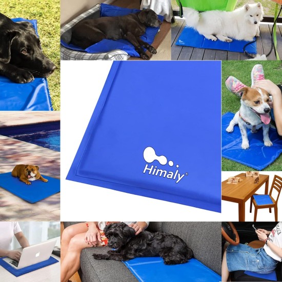 Cushion for Dogs 81 x 96 cm, Dog Mats, Cooling Mat for Dogs Cats, Dog Beds, Cat Beds, Cooling Pad for Pets, Cooling Blanket, Suitable for Home & Outdoor, Computer & Chair Sofa Mat Cooling Cushion for Dogs 81 x 96 cm, Dog Mats, Cooling Mat for Dogs Cats, Dog Beds, Cat Beds, Cooling Pad for Pets, Cooling Blanket, Suitable for Home & Outdoor, Computer & Chair Sofa Mat Cooling