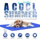 Cushion for Dogs 81 x 96 cm, Dog Mats, Cooling Mat for Dogs Cats, Dog Beds, Cat Beds, Cooling Pad for Pets, Cooling Blanket, Suitable for Home & Outdoor, Computer & Chair Sofa Mat Cooling Cushion for Dogs 81 x 96 cm, Dog Mats, Cooling Mat for Dogs Cats, Dog Beds, Cat Beds, Cooling Pad for Pets, Cooling Blanket, Suitable for Home & Outdoor, Computer & Chair Sofa Mat Cooling