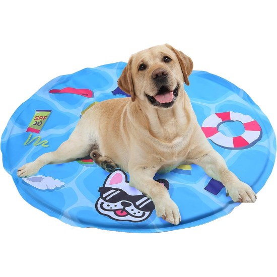 Cushion for Dogs 81 x 96 cm, Dog Mats, Cooling Mat for Dogs Cats, Dog Beds, Cat Beds, Cooling Pad for Pets, Cooling Blanket, Suitable for Home & Outdoor, Computer & Chair Sofa Mat Cooling Cushion for Dogs 81 x 96 cm, Dog Mats, Cooling Mat for Dogs Cats, Dog Beds, Cat Beds, Cooling Pad for Pets, Cooling Blanket, Suitable for Home & Outdoor, Computer & Chair Sofa Mat Cooling