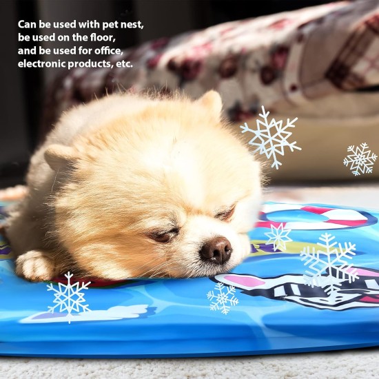 Cushion for Dogs 81 x 96 cm, Dog Mats, Cooling Mat for Dogs Cats, Dog Beds, Cat Beds, Cooling Pad for Pets, Cooling Blanket, Suitable for Home & Outdoor, Computer & Chair Sofa Mat Cooling Cushion for Dogs 81 x 96 cm, Dog Mats, Cooling Mat for Dogs Cats, Dog Beds, Cat Beds, Cooling Pad for Pets, Cooling Blanket, Suitable for Home & Outdoor, Computer & Chair Sofa Mat Cooling