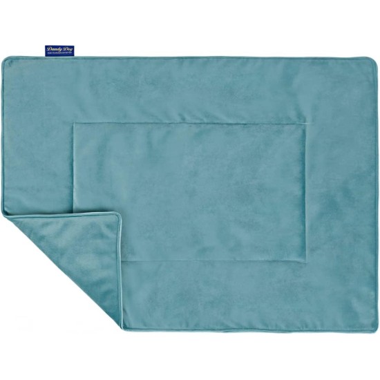 Dandy Dog Dog Blanket Magic Velvet Petrol - High-Quality Washable Velvet Cuddly Robust Quality Made in Germany - Size M Dandy Dog Dog Blanket Magic Velvet Petrol - High-Quality Washable Velvet Cuddly Robust Quality Made in Germany - Size M