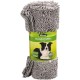 Dehner Lieblinge Snuggy Dog Mat, Approx. 89 x 66 cm, Polyester, Grey