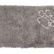 Dehner Lieblinge Snuggy Dog Mat, Approx. 89 x 66 cm, Polyester, Grey