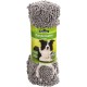 Dehner Snuggy Dog Mat, Approx. 76 x 53 cm, Polyester, Grey
