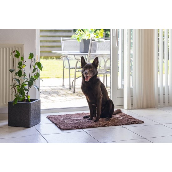 Dirty Dog Doormat 'PAW' 88x68 cm brown Dirty Dog Doormat 'PAW' 88x68 cm brown