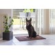 Dirty Dog Doormat 'PAW' 88x68 cm brown