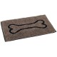 Dirty Dog Doormat 'PAW' 88x68 cm brown