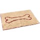 Dirty Dog Doormat 'PAW' 88x68 cm brown