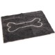 Dirty Dog Doormat 'PAW' 88x68 cm brown
