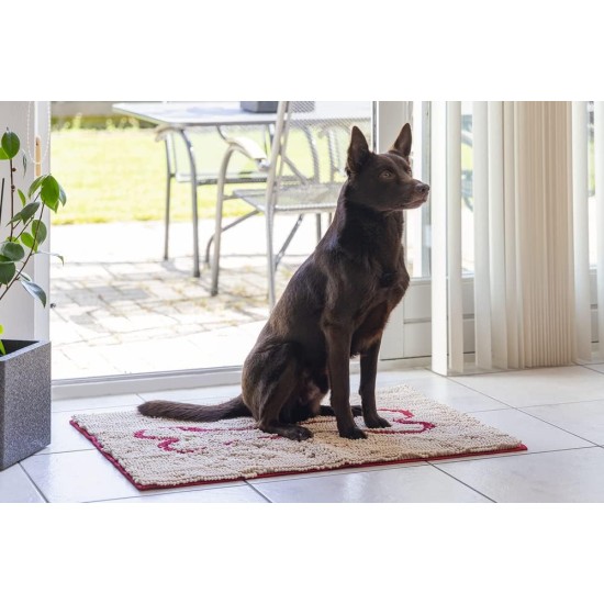 Dirty Dog Doormat 'PAW' 88x68 cm brown Dirty Dog Doormat 'PAW' 88x68 cm brown