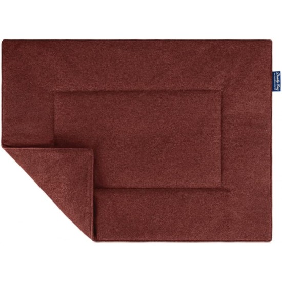 Dog Blanket Felt Dark Red Washable Cuddly Robust Felt Look Made in Germany Size L Dog Blanket Felt Dark Red Washable Cuddly Robust Felt Look Made in Germany Size L