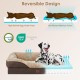 EHEYCIGA Orthopaedic Dog Bed for Large Dogs, Memory Foam Washable and Waterproof Dog Basket with 4 Edges, Non-Slip Dog Sofa, Grey, 106.5 x 76 x 18.5 cm EHEYCIGA Orthopaedic Dog Bed for Large Dogs, Memory Foam Washable and Waterproof Dog Basket with 4 Edges, Non-Slip Dog Sofa, Grey, 106.5 x 76 x 18.5 cm
