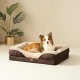 EHEYCIGA Orthopaedic Dog Bed for Large Dogs, Memory Foam Washable and Waterproof Dog Basket with 4 Edges, Non-Slip Dog Sofa, Grey, 106.5 x 76 x 18.5 cm EHEYCIGA Orthopaedic Dog Bed for Large Dogs, Memory Foam Washable and Waterproof Dog Basket with 4 Edges, Non-Slip Dog Sofa, Grey, 106.5 x 76 x 18.5 cm