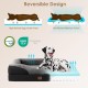 EHEYCIGA Orthopaedic Dog Bed for Large Dogs, Memory Foam Washable and Waterproof Dog Basket with 4 Edges, Non-Slip Dog Sofa, Grey, 106.5 x 76 x 18.5 cm EHEYCIGA Orthopaedic Dog Bed for Large Dogs, Memory Foam Washable and Waterproof Dog Basket with 4 Edges, Non-Slip Dog Sofa, Grey, 106.5 x 76 x 18.5 cm