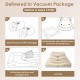 EHEYCIGA Orthopaedic Dog Bed for Large Dogs, Memory Foam Washable and Waterproof Dog Basket with 4 Edges, Non-Slip Dog Sofa, Grey, 106.5 x 76 x 18.5 cm EHEYCIGA Orthopaedic Dog Bed for Large Dogs, Memory Foam Washable and Waterproof Dog Basket with 4 Edges, Non-Slip Dog Sofa, Grey, 106.5 x 76 x 18.5 cm