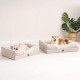 EHEYCIGA Orthopaedic Dog Bed for Large Dogs, Memory Foam Washable and Waterproof Dog Basket with 4 Edges, Non-Slip Dog Sofa, Grey, 106.5 x 76 x 18.5 cm EHEYCIGA Orthopaedic Dog Bed for Large Dogs, Memory Foam Washable and Waterproof Dog Basket with 4 Edges, Non-Slip Dog Sofa, Grey, 106.5 x 76 x 18.5 cm
