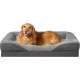 EHEYCIGA Orthopaedic Dog Bed for Large Dogs, Memory Foam Washable and Waterproof Dog Basket with 4 Edges, Non-Slip Dog Sofa, Grey, 106.5 x 76 x 18.5 cm EHEYCIGA Orthopaedic Dog Bed for Large Dogs, Memory Foam Washable and Waterproof Dog Basket with 4 Edges, Non-Slip Dog Sofa, Grey, 106.5 x 76 x 18.5 cm