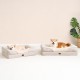 EHEYCIGA Orthopaedic Dog Bed for Small Dogs, Memory Foam Washable and Waterproof Dog Basket with 4 Edges, Non-Slip Dog Sofa, Grey, 76 x 51 x 16.5 cm EHEYCIGA Orthopaedic Dog Bed for Small Dogs, Memory Foam Washable and Waterproof Dog Basket with 4 Edges, Non-Slip Dog Sofa, Grey, 76 x 51 x 16.5 cm