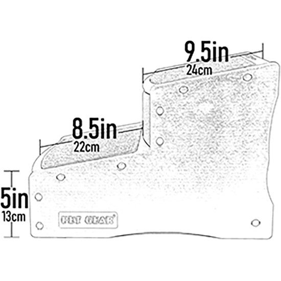 Easy Step II Pet Stairs, 2 Steps for Cats/Dogs up to 38 kg, Portable, Removable, Washable Carpet Step, Essential Grey Easy Step II Pet Stairs, 2 Steps for Cats/Dogs up to 38 kg, Portable, Removable, Washable Carpet Step, Essential Grey