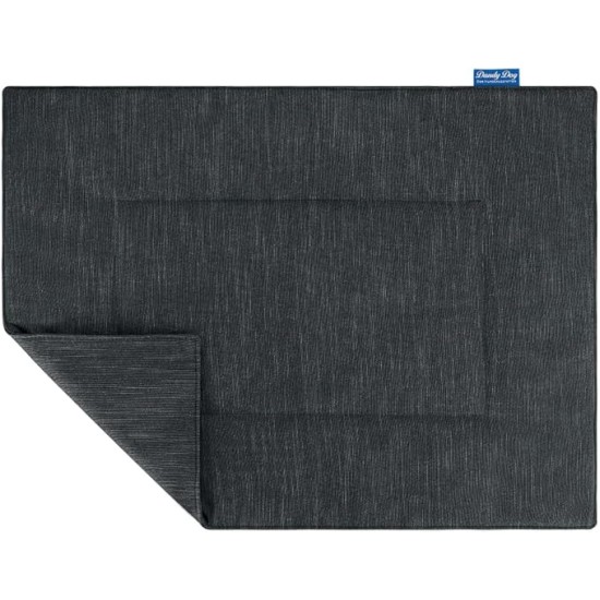 Eco Dog Blanket Black Washable Cuddly Sustainable High Quality Made in Germany Size M Eco Dog Blanket Black Washable Cuddly Sustainable High Quality Made in Germany Size M