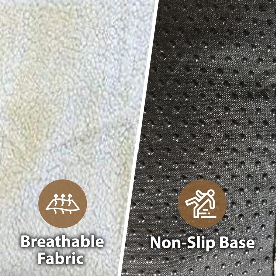 Ellie-Bo Replacement Cow Hide Dog Bed Cover, 87 x 57 cm, Large Ellie-Bo Replacement Cow Hide Dog Bed Cover, 87 x 57 cm, Large
