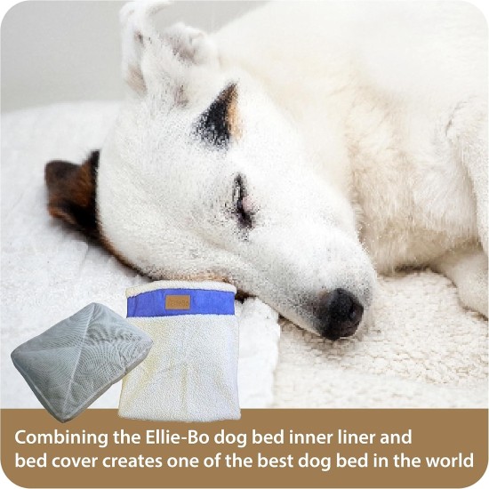 Ellie-Bo Replacement Cow Hide Dog Bed Cover, 87 x 57 cm, Large Ellie-Bo Replacement Cow Hide Dog Bed Cover, 87 x 57 cm, Large