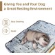 Ellie-Bo Replacement Cow Hide Dog Bed Cover, 87 x 57 cm, Large Ellie-Bo Replacement Cow Hide Dog Bed Cover, 87 x 57 cm, Large
