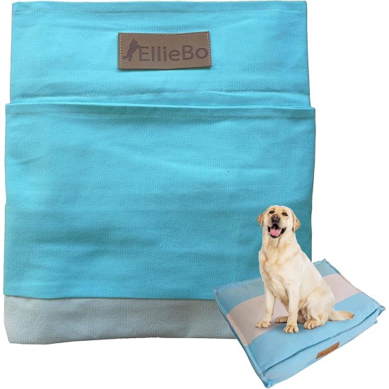 Ellie-Bo Replacement Cow Hide Dog Bed Cover, 87 x 57 cm, Large Ellie-Bo Replacement Cow Hide Dog Bed Cover, 87 x 57 cm, Large