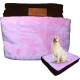Ellie-Bo Replacement Cow Hide Dog Bed Cover, 87 x 57 cm, Large Ellie-Bo Replacement Cow Hide Dog Bed Cover, 87 x 57 cm, Large